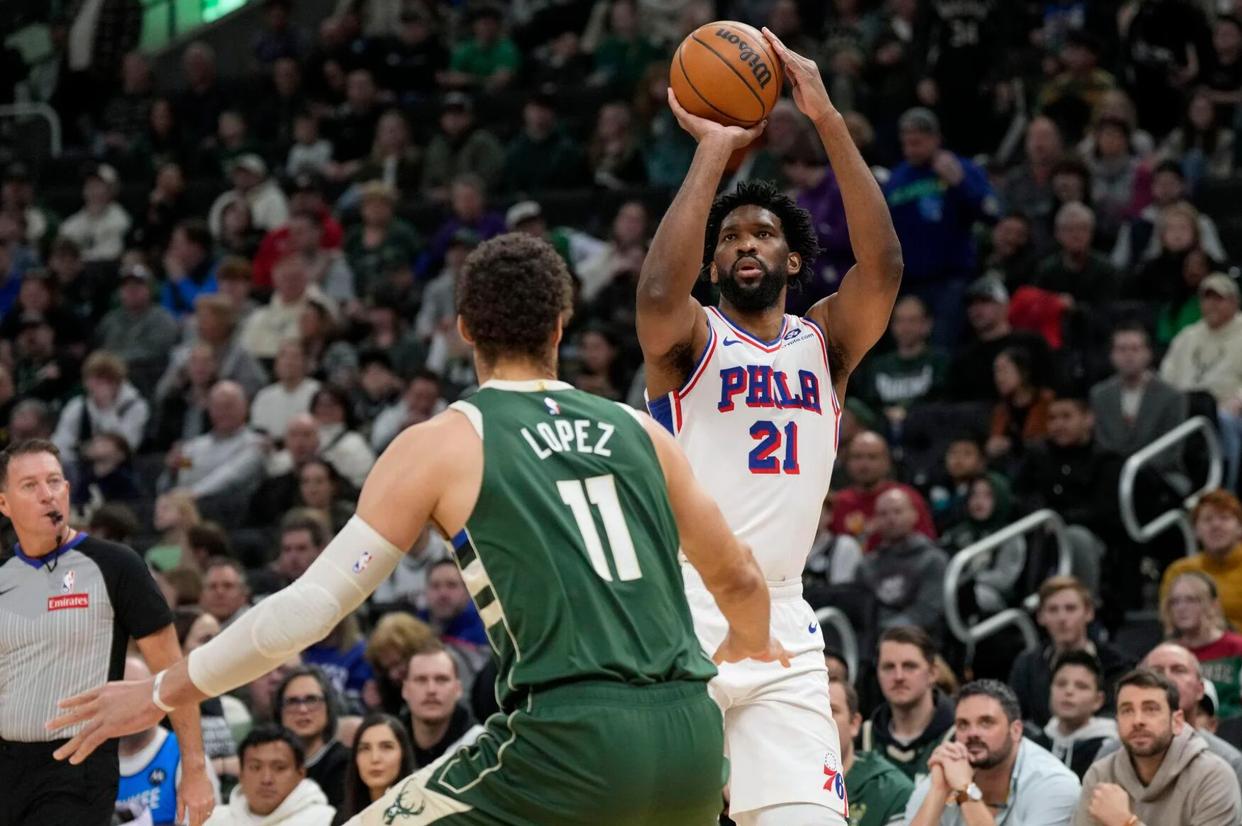 雄鹿逆转76人,实现近期连胜 雄鹿逆转76人,实现近期连胜